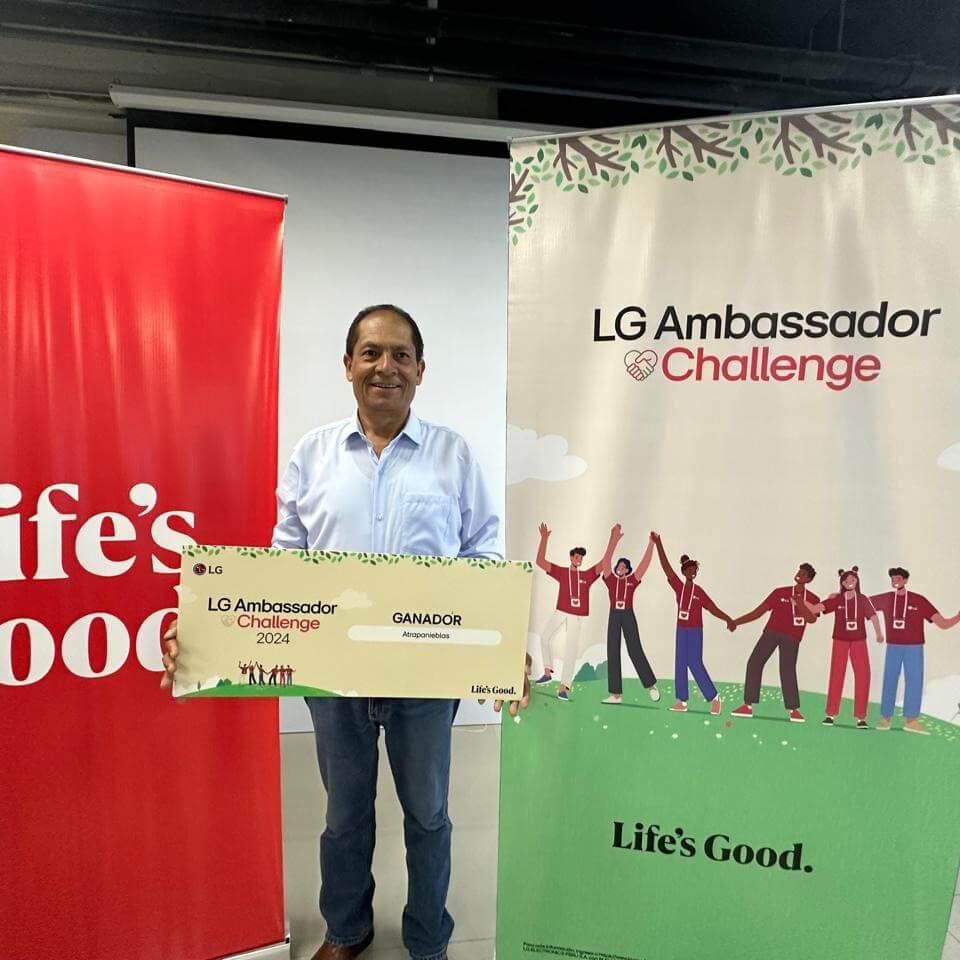 Tras ganar el LG Ambassador Challenge, inauguramos en Los Pinos (VMT) una etapa con huerto comunal de 1000 m² y granja de cuyes para impulsar la seguridad alimentaria. Gracias a LG y empresas aliadas, seguimos llevando agua y sostenibilidad a zonas vulnerables.
